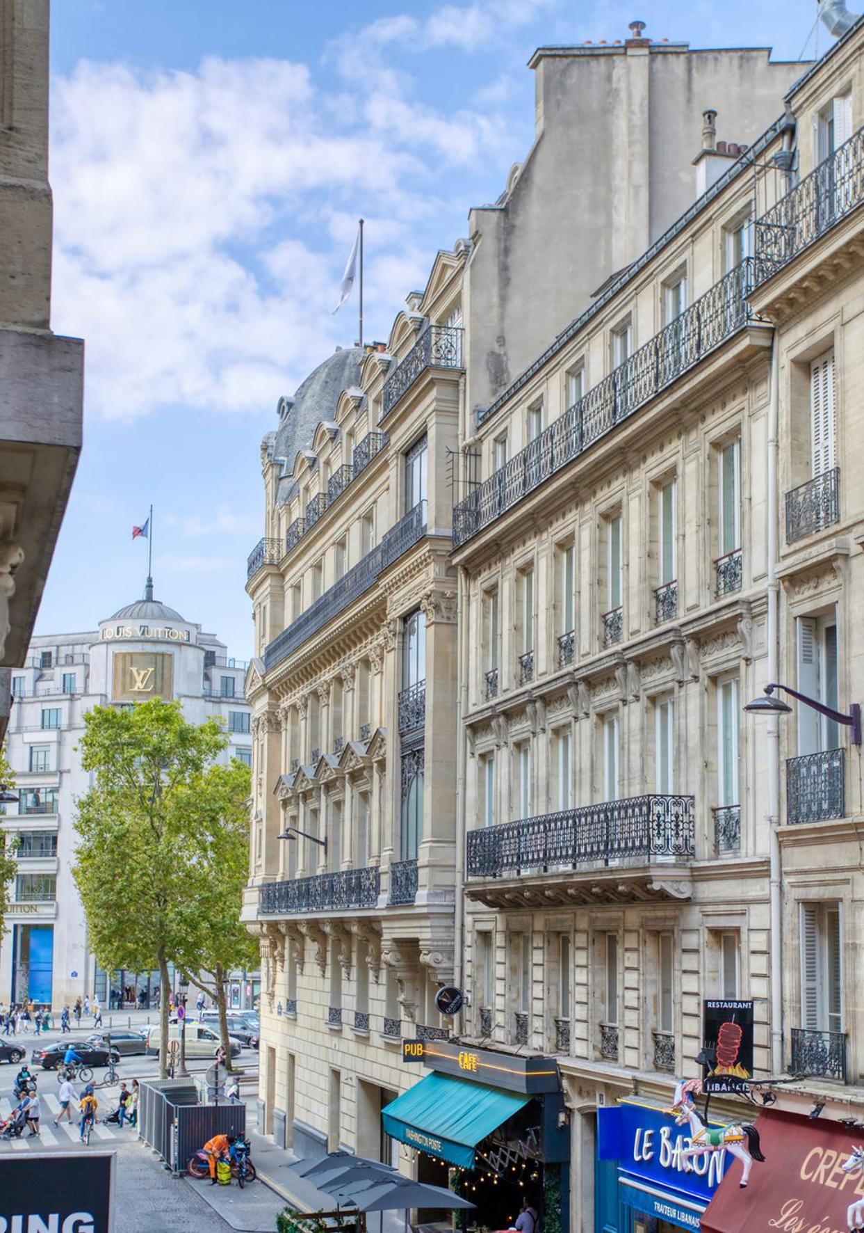 Luxueux 200M2 5Ch Champs Elysees A 1Min Perle Rare Parijs Buitenkant foto