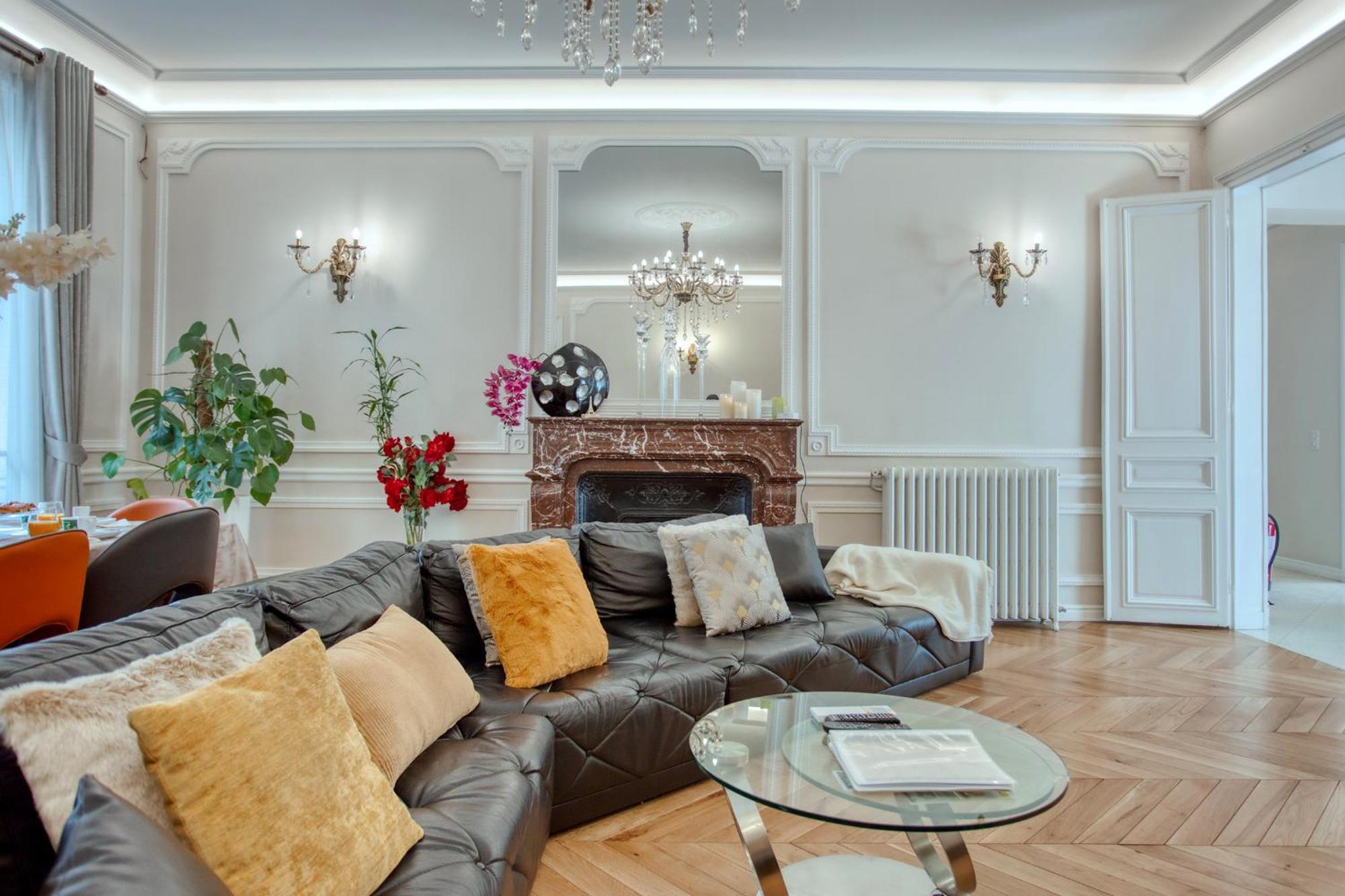 Luxueux 200M2 5Ch Champs Elysees A 1Min Perle Rare Parijs Buitenkant foto