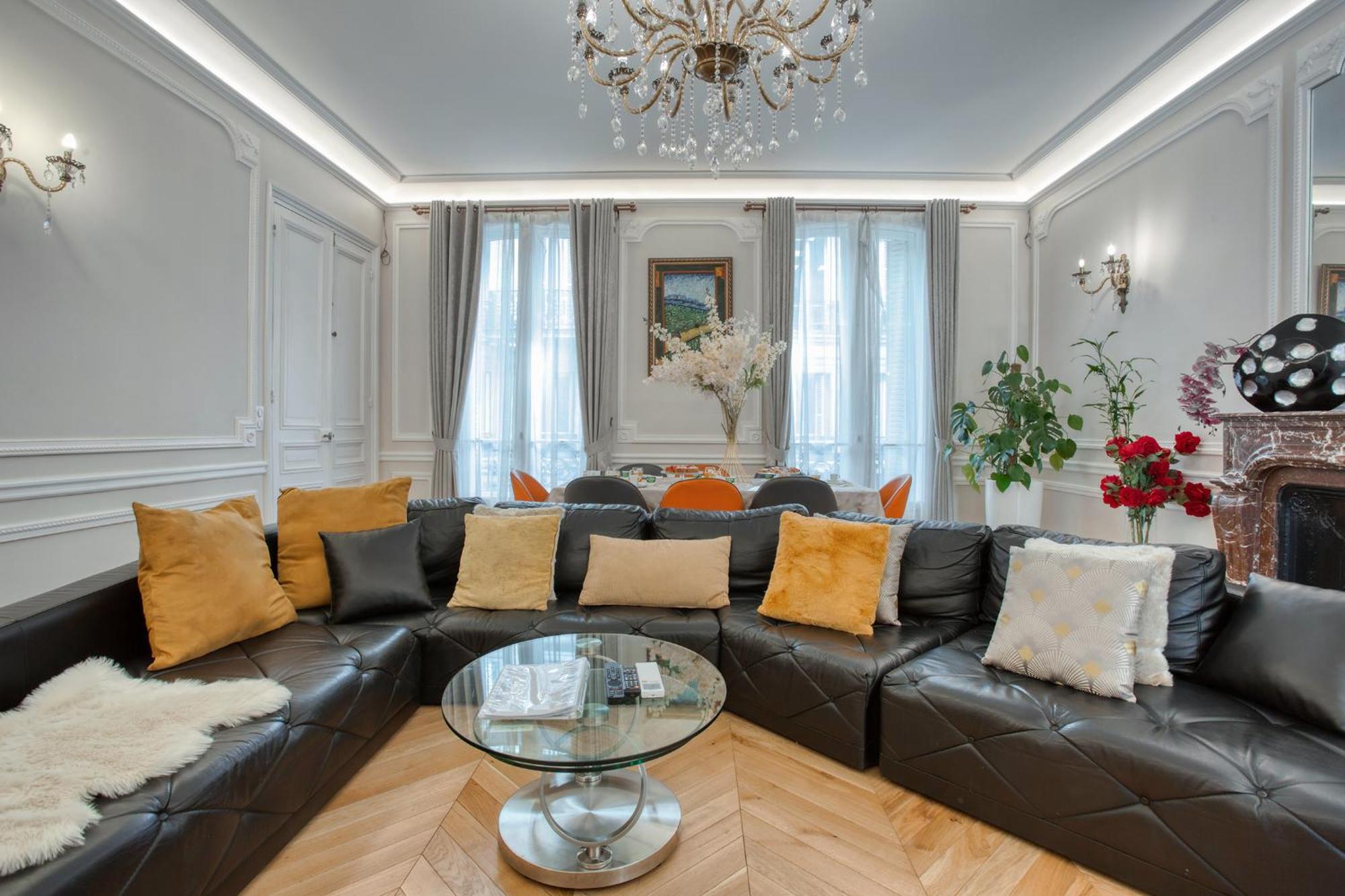 Luxueux 200M2 5Ch Champs Elysees A 1Min Perle Rare Parijs Buitenkant foto